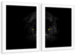 Rare Black Panther Wall Art