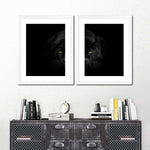 Rare Black Panther Wall Art