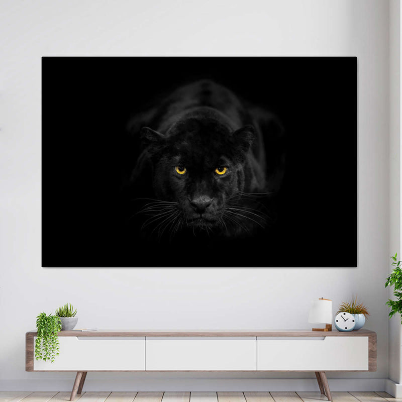 Rare Black Panther Wall Art