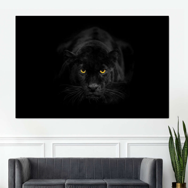 Rare Black Panther Wall Art