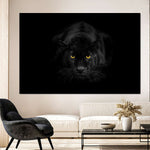 Rare Black Panther Wall Art