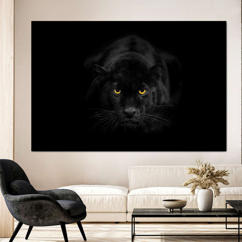 Rare Black Panther Wall Art