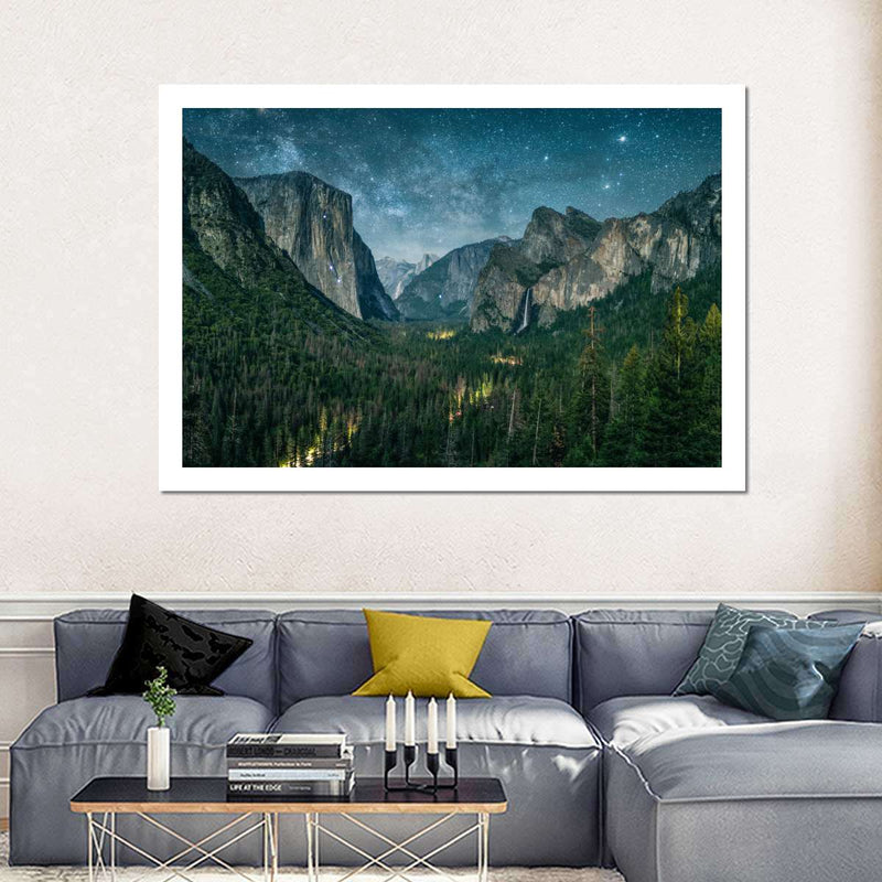 Yosemite Stunning Stars Wall Art