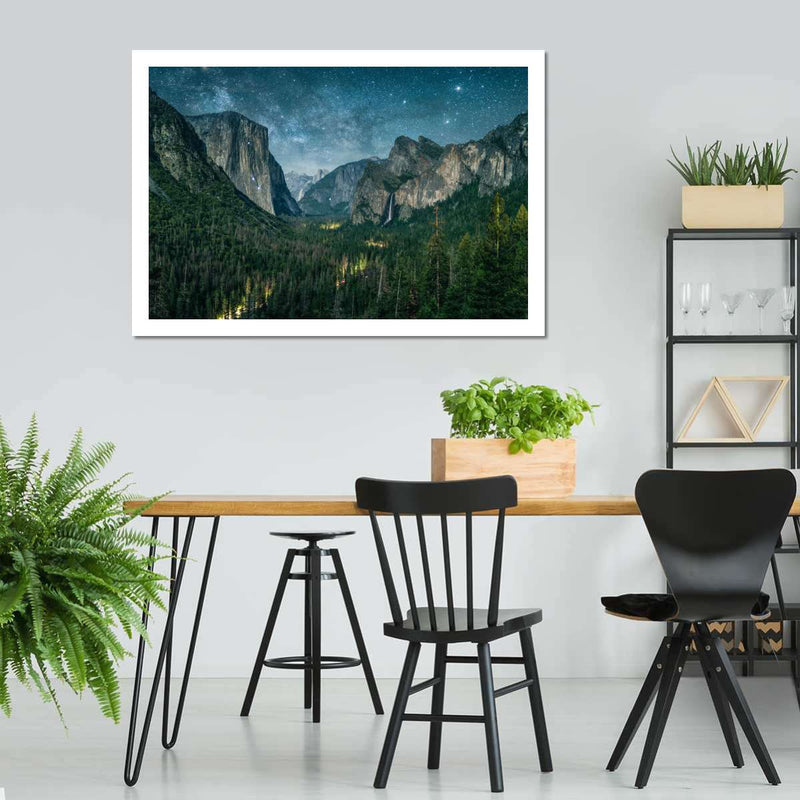 Yosemite Stunning Stars Wall Art