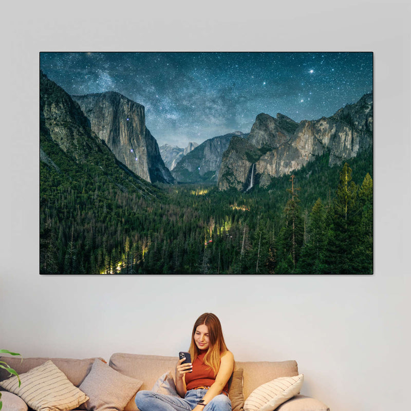 Yosemite Stunning Stars Wall Art