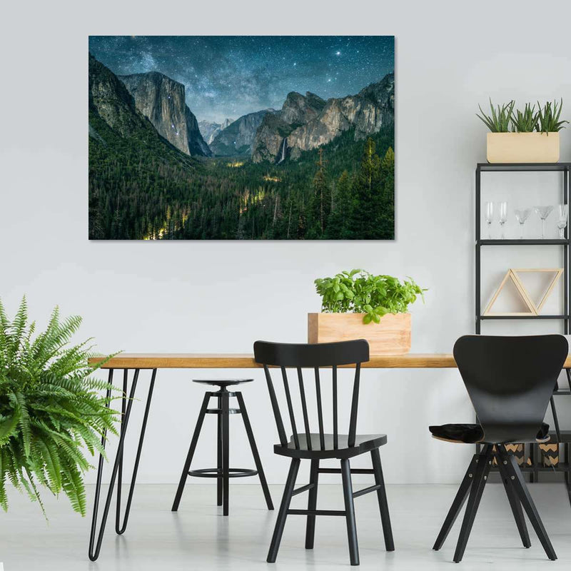 Yosemite Stunning Stars Wall Art