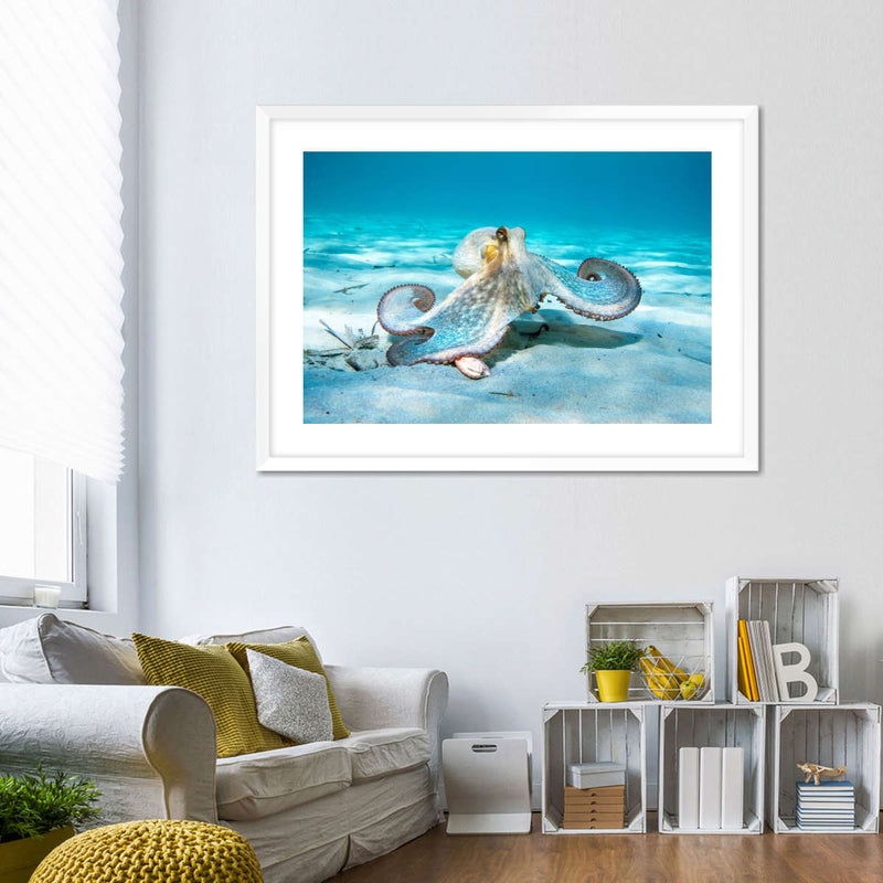 Roaming Octopus Wall Art