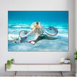 Roaming Octopus Wall Art
