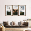 Open Field Highland Cow Wall Art