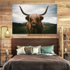 Open Field Highland Cow Wall Art