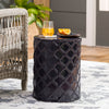 Muhr Navy Garden Stool