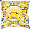 Heron Mustard Pillow Cover
