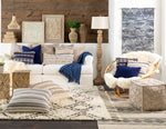 Ockhuizen Navy Pillow Cover