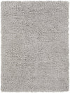 Siari Solid Medium Gray Shag Rug