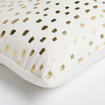 Lessines Metallic Gold Pillow Cover