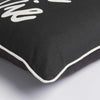 Mettet Black Pillow Cover