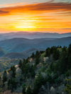 Great Smoky Mountains Sunrise Wall Art