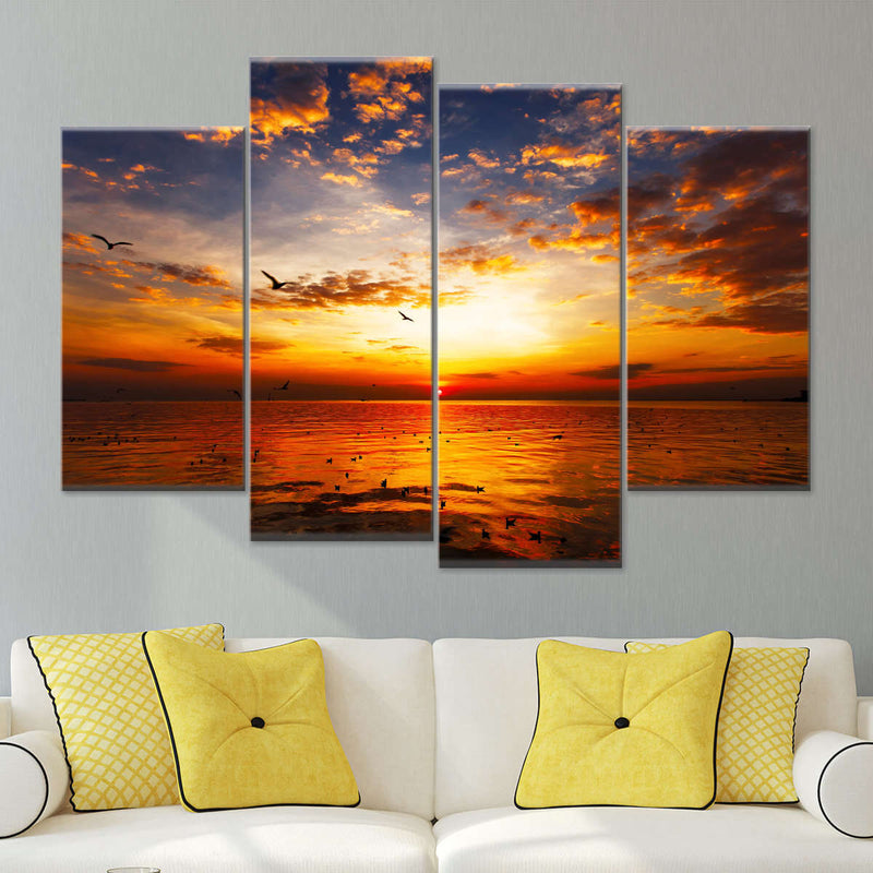 Sky Sunset Wall Art