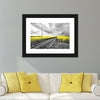 Pop Yellow Flower Field Wall Art
