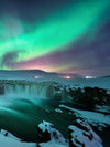Green Aurora Borealis Wall Art