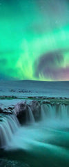 Green Aurora Borealis Wall Art