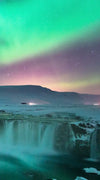 Green Aurora Borealis Wall Art