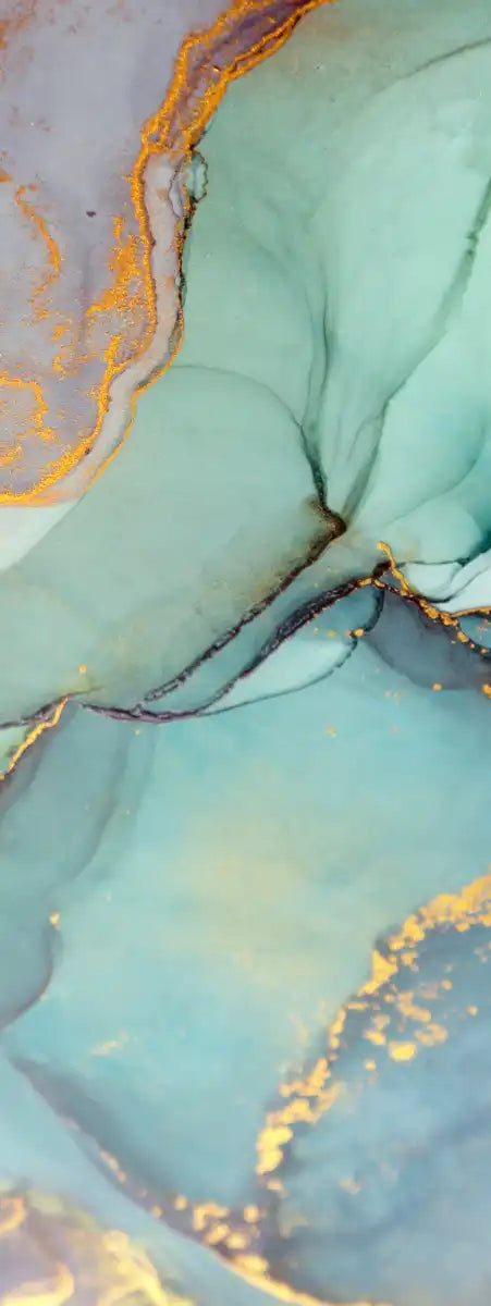 Green Bronze Abstract Wall Art