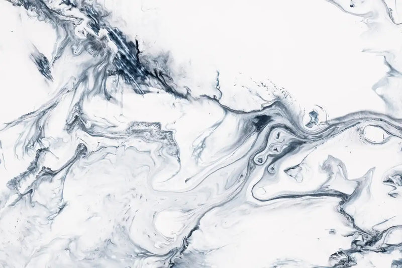 Grey And White Abstract Wall Art