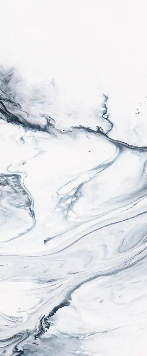 Grey And White Abstract Wall Art