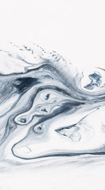 Grey And White Abstract Wall Art