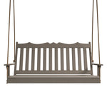 Keystone Amish Co. 5 Foot York Porch Swing, Olive Grey