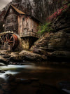 Grist Mill At Babcock Park Wall Art