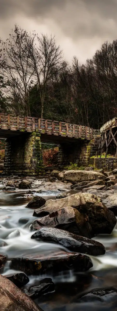 Grist Mill At Babcock Park Wall Art
