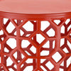 Steyregg Bright Orange End Table