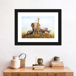 Kenyan Safari Animals Wall Art