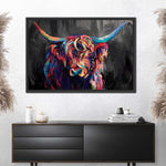 Highland Cow Acrylic Wall Art