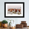 Winter Highland Cows Wall Art