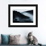 Misty Mountain Bear Wall Art