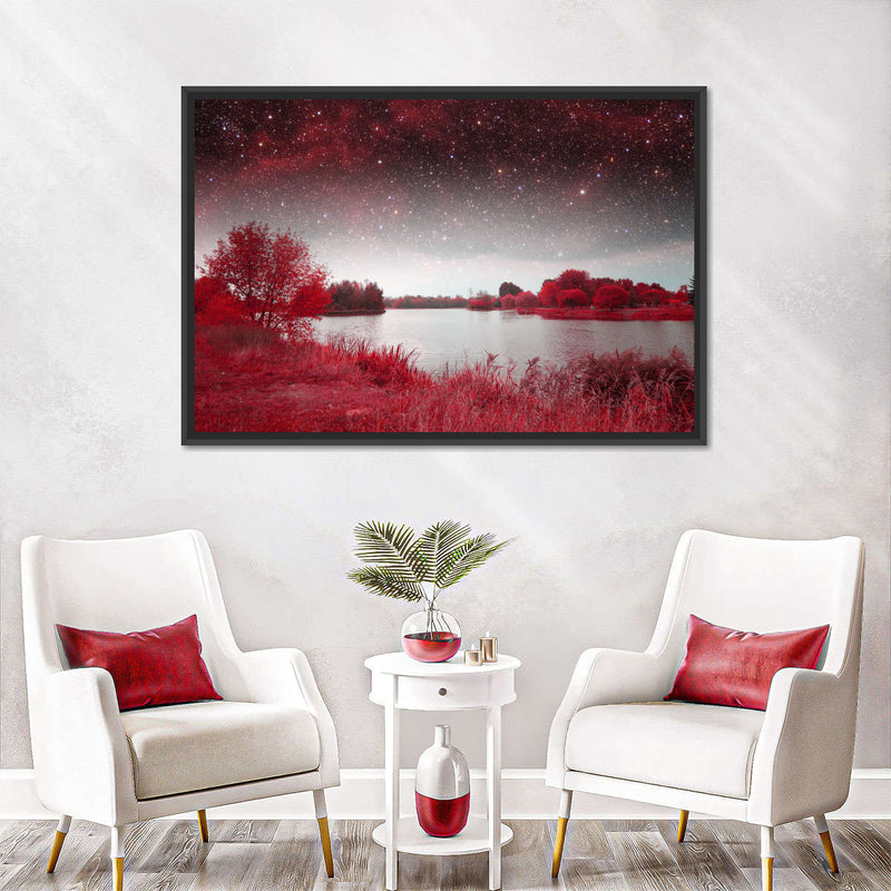Red Mystical Spring Wall Art
