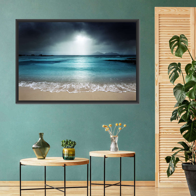La Digue Island Evening Sky Wall Art