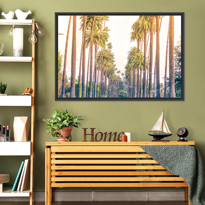 Palm Trees In Los Angeles Wall Art