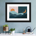 Sun And Moon Outdoor Wall Art