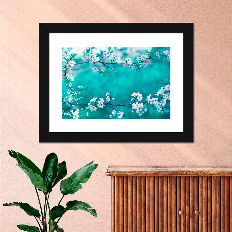 White Cherry Blossoms In Japan Wall Art