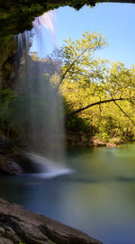 Hamilton Pool And Waterfall Wall Art
