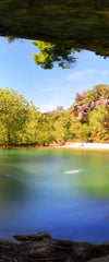 Hamilton Pool And Waterfall Wall Art