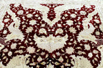 Hand-Knotted Pak-Ziegler Wool Rug – 8'7" x 11'7" – Traditional Design, Warm Earth Tones