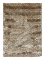 Handwoven Multi-Tone Shag Rug 5' x 6'7”