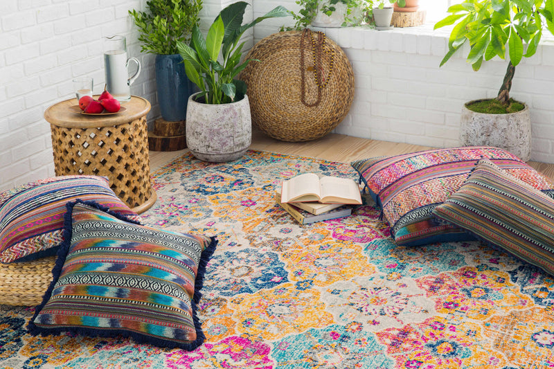 Custar Colorful Area Rug