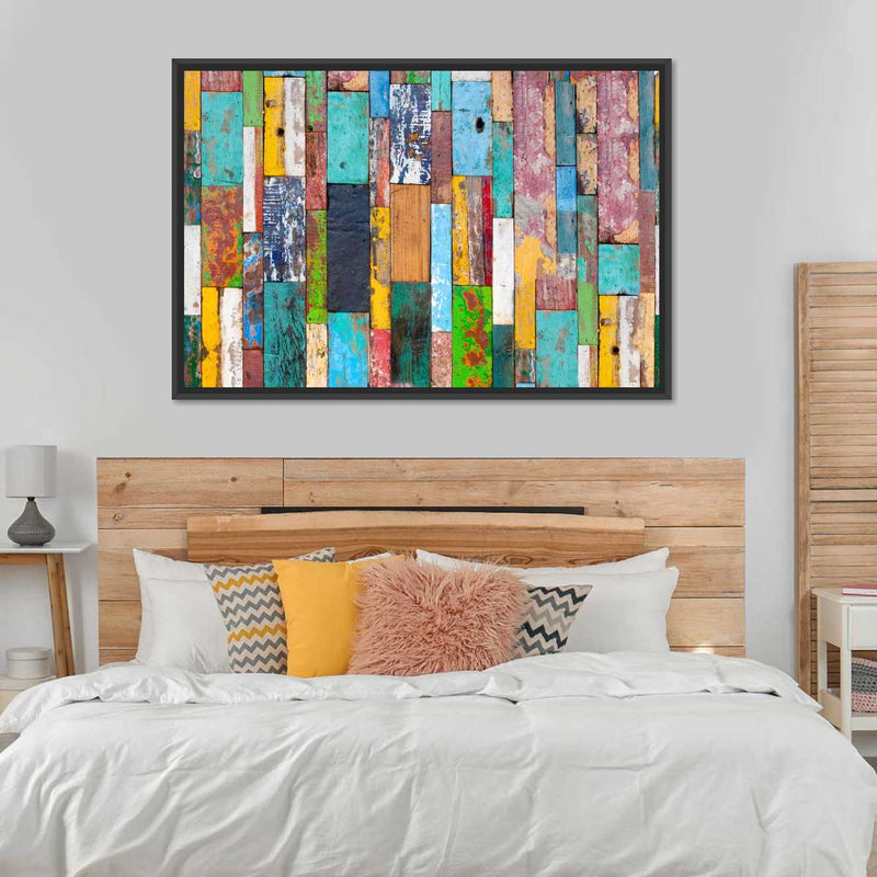 Retro Wood Wall Art