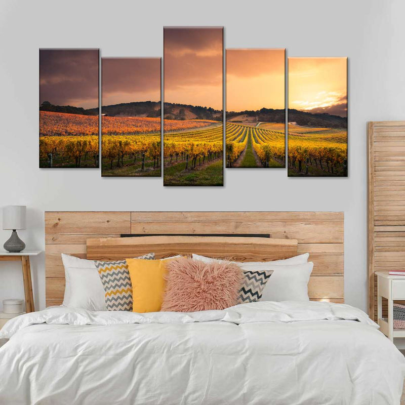 South Australia Vineyard Wall Art
